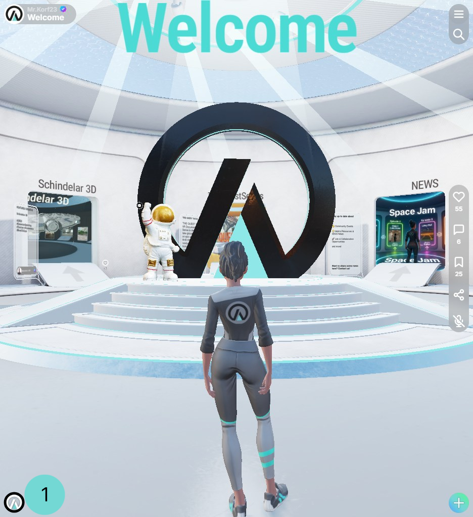 Registration via 3D environment