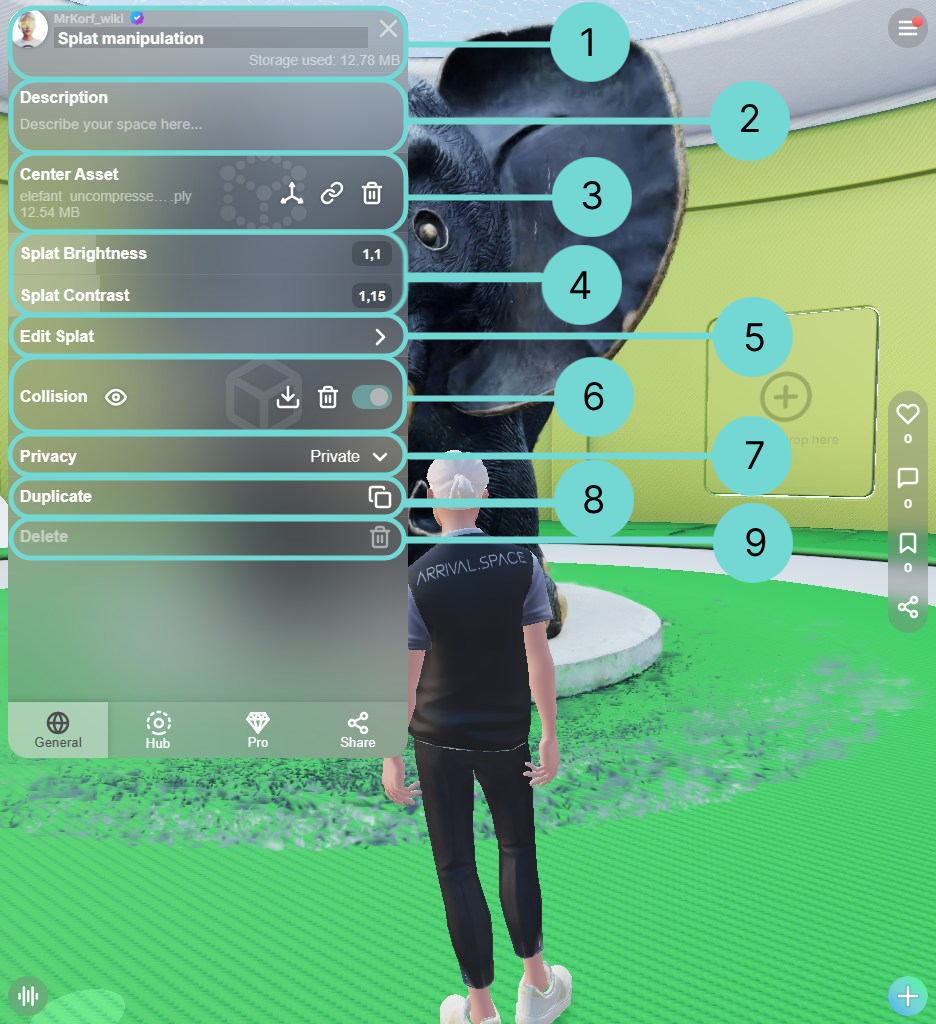 General Tab Settings