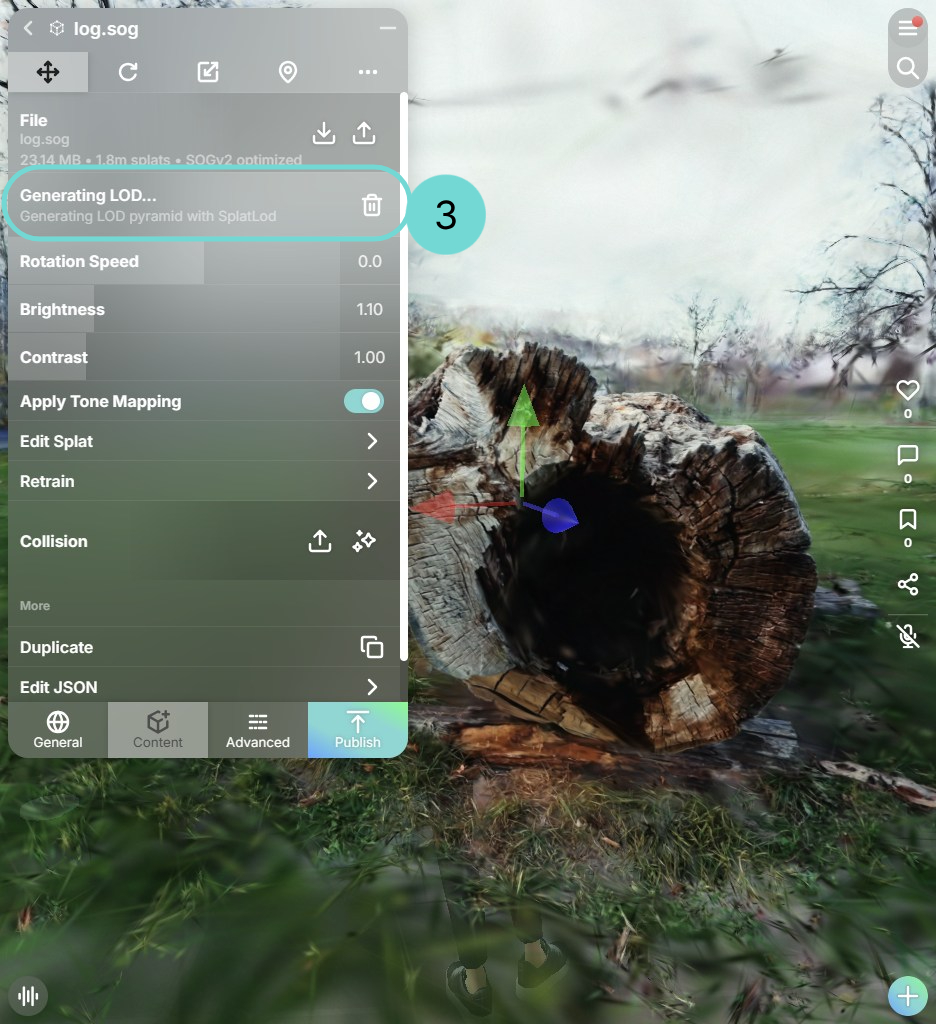Progress of the LOD Generation