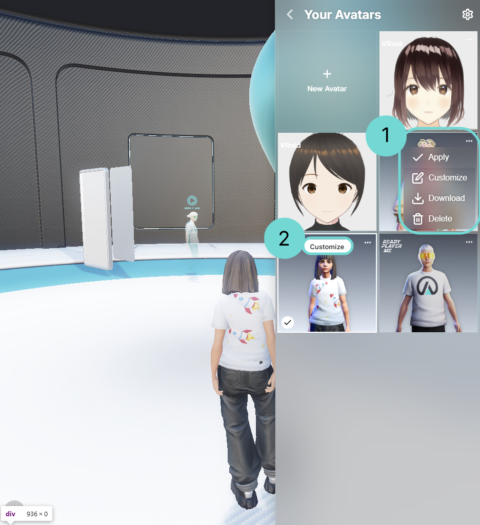 Open Customization UI