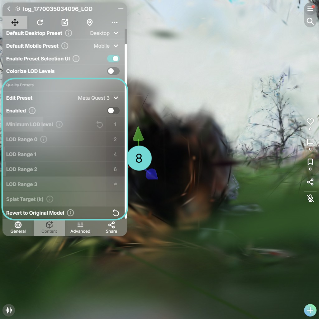 Fine-tune VR experience of your Scene