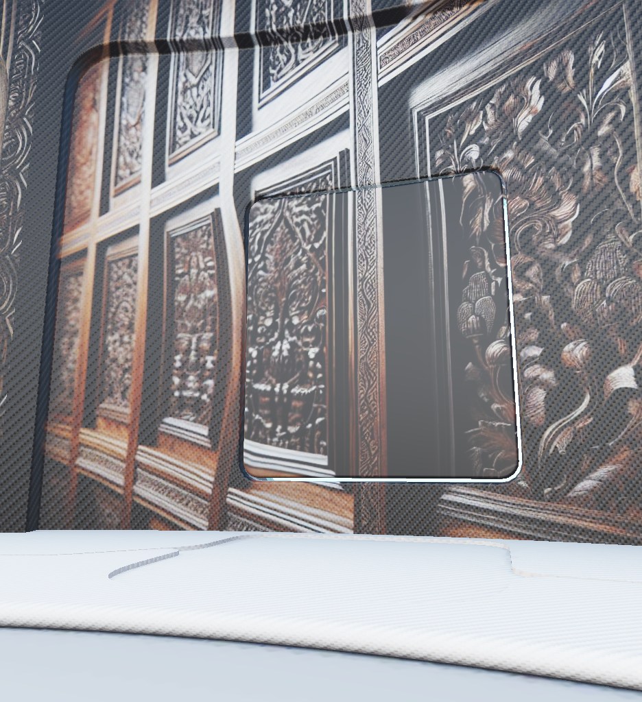 KI-generierte Wandtextur