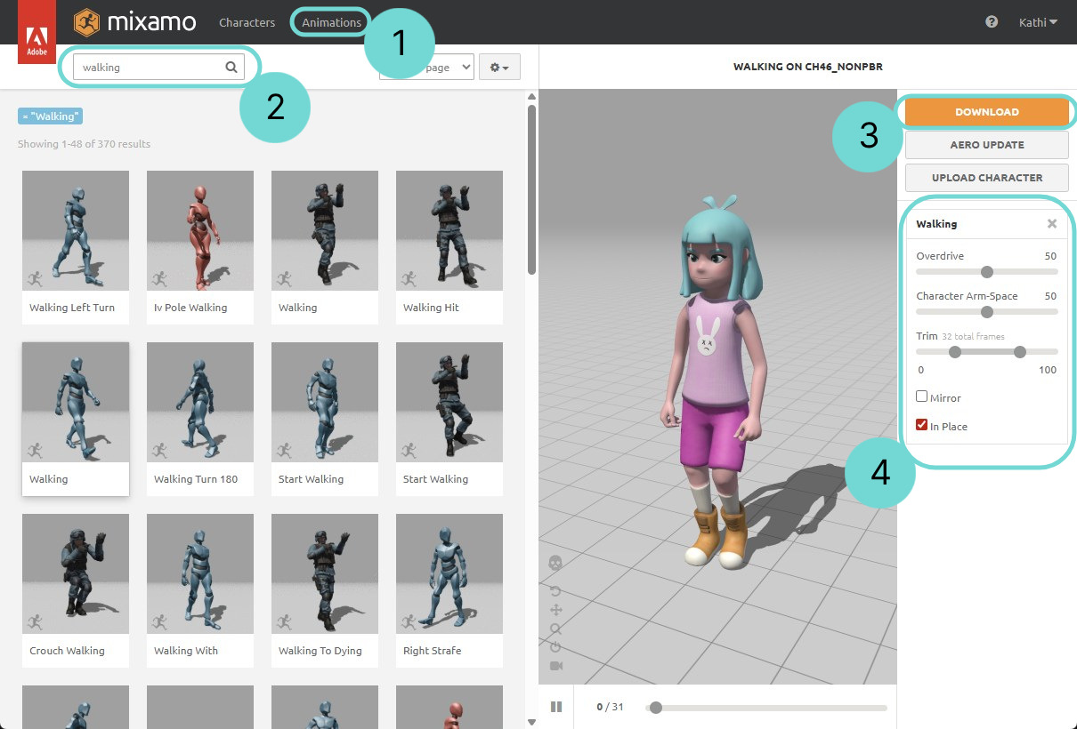 Download-Einstellungen