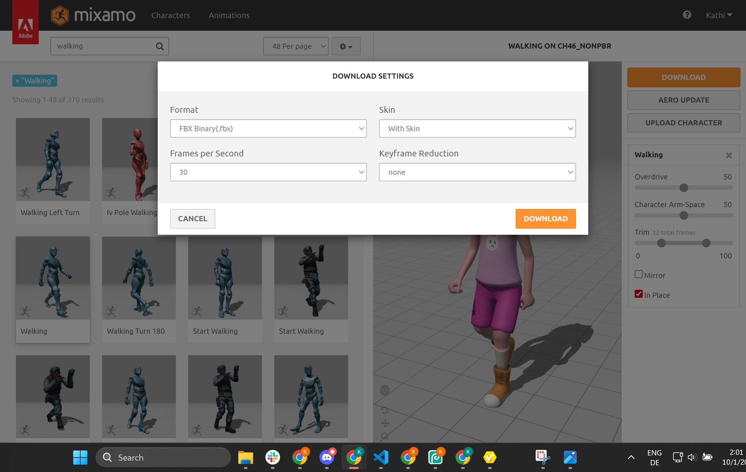 Download-Einstellungen