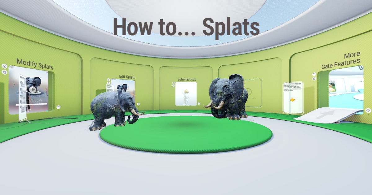 Anleitungen... Splats