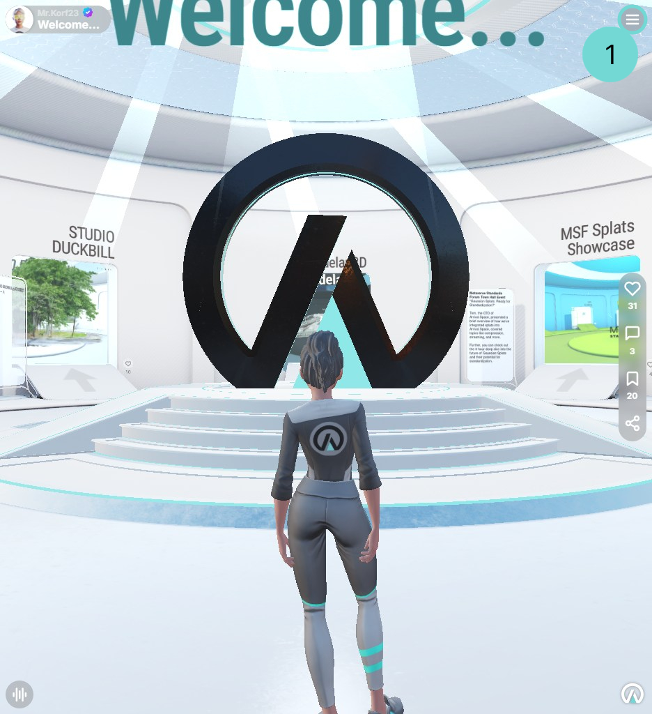 Registration via side panel