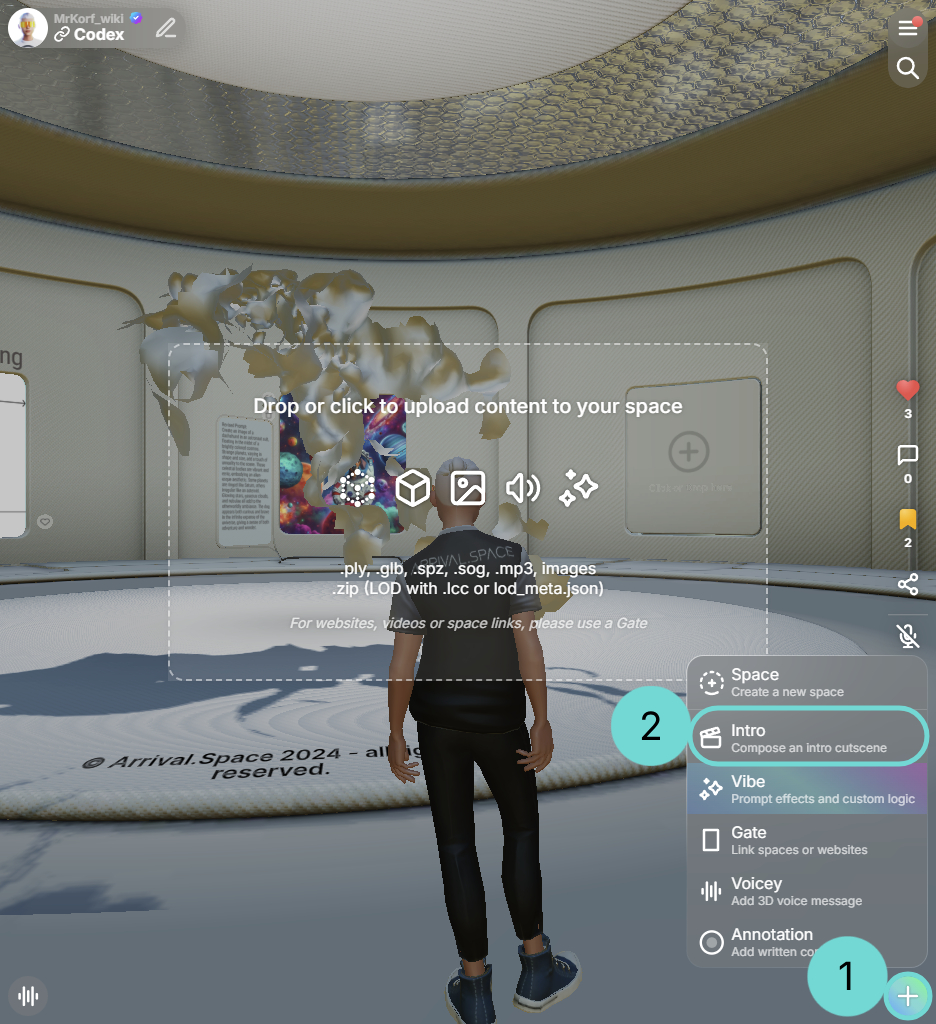 Opening Cutscene Timeline Editor