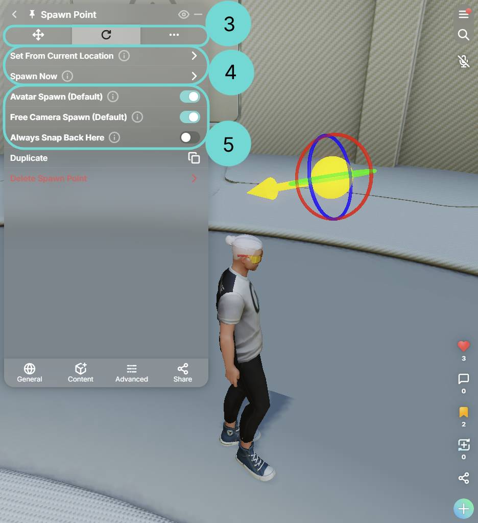 Spawn Point Possibilities