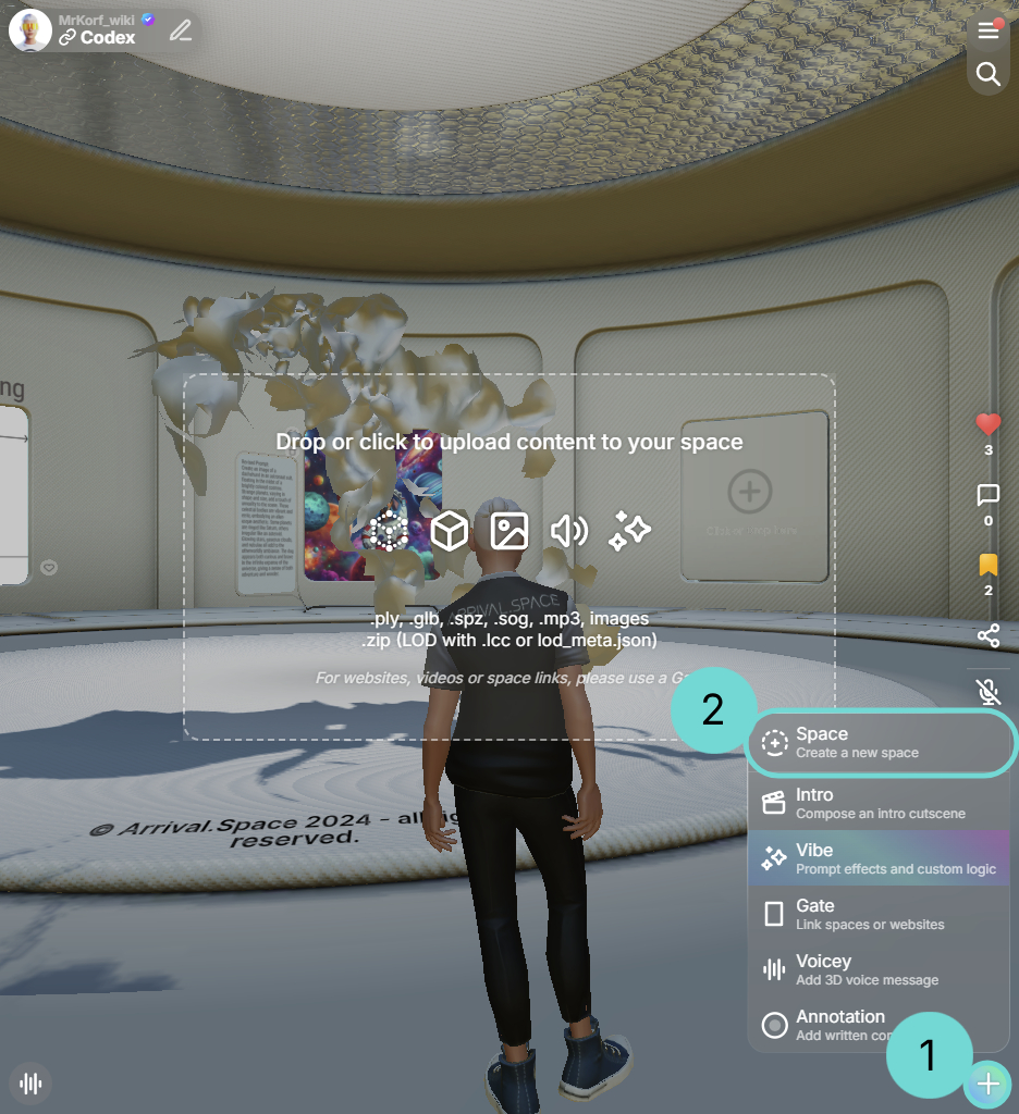 Open Video to Spalt UI