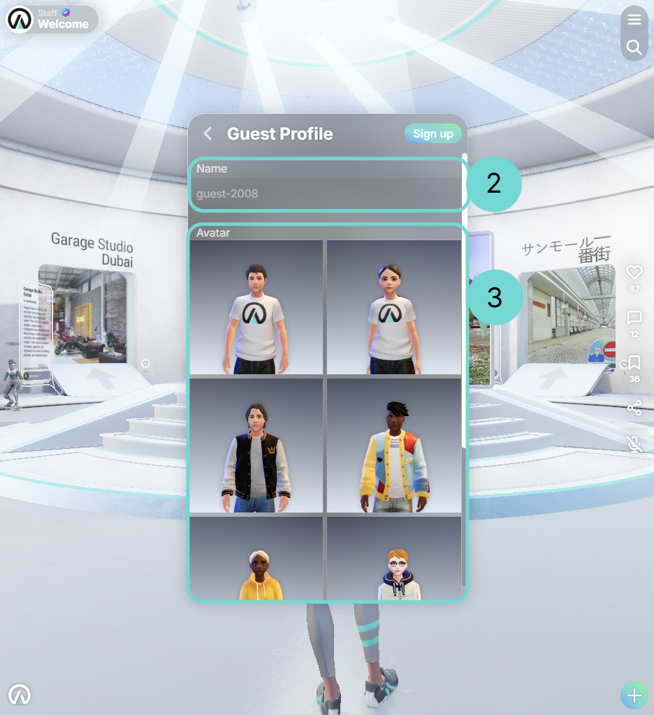 Adapting Guest Settings