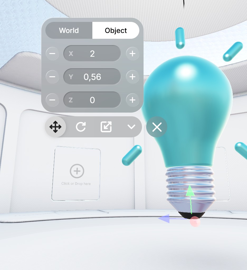 アセットを移動