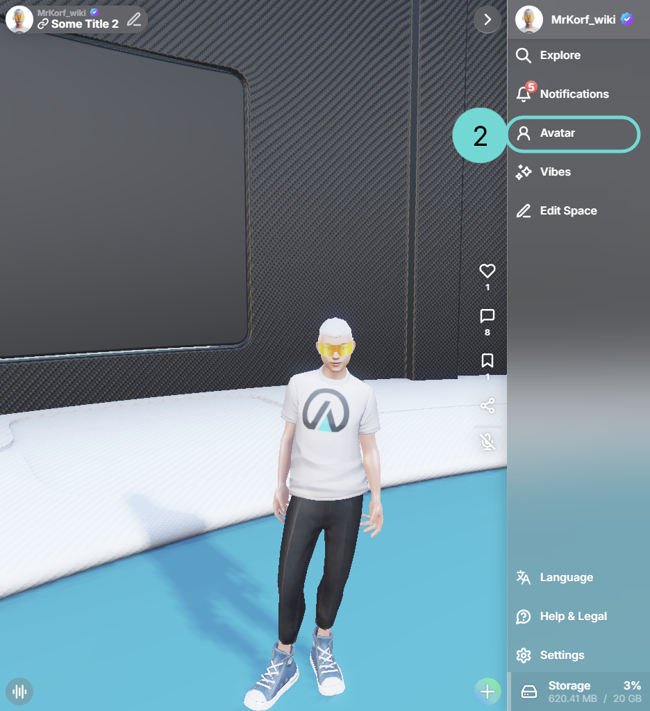 プロフィール画像を選択