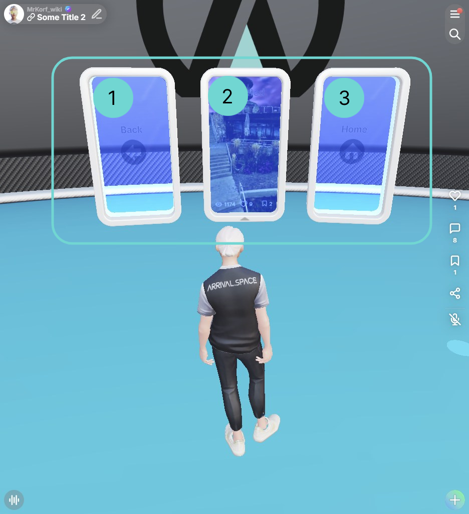 プロフィールを開く