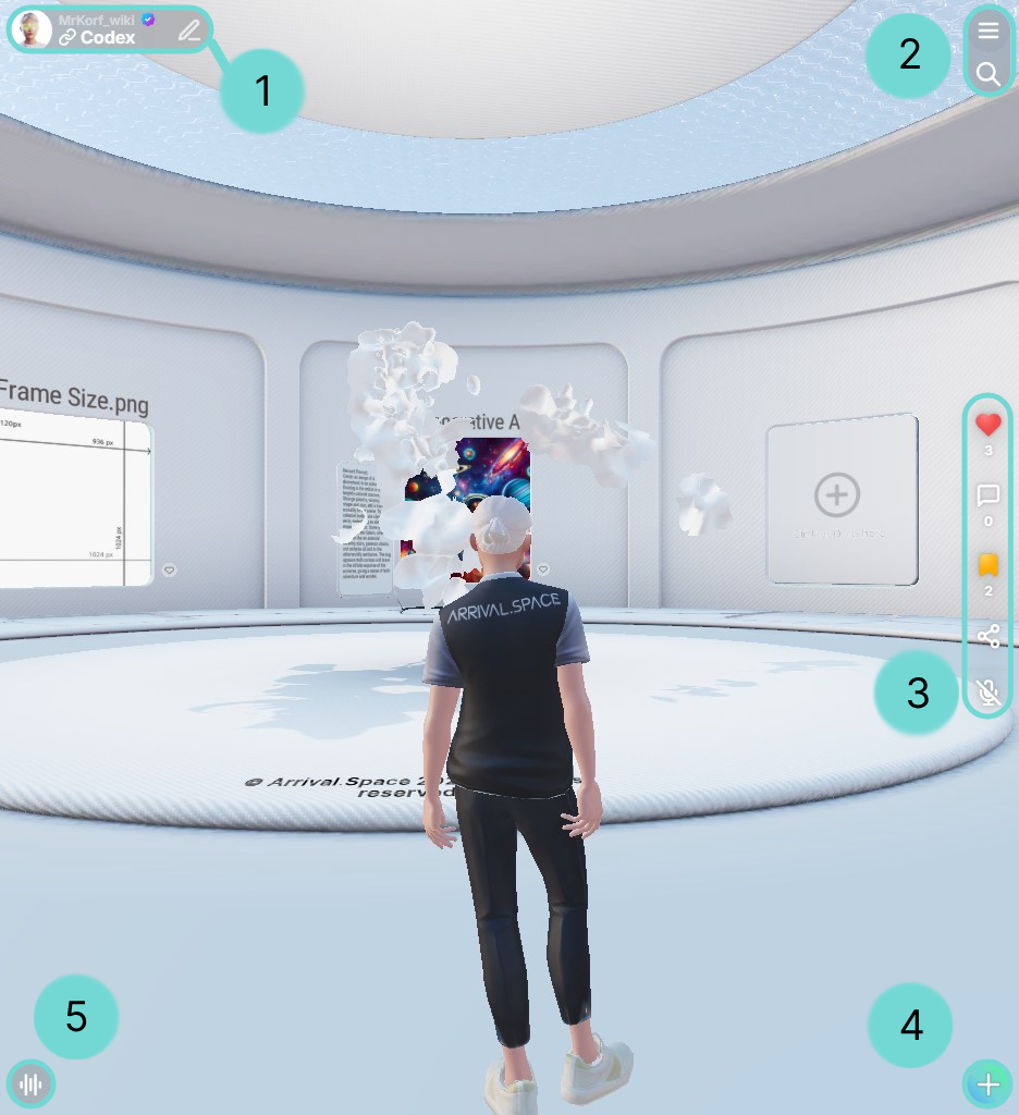 インターフェース要素の概要